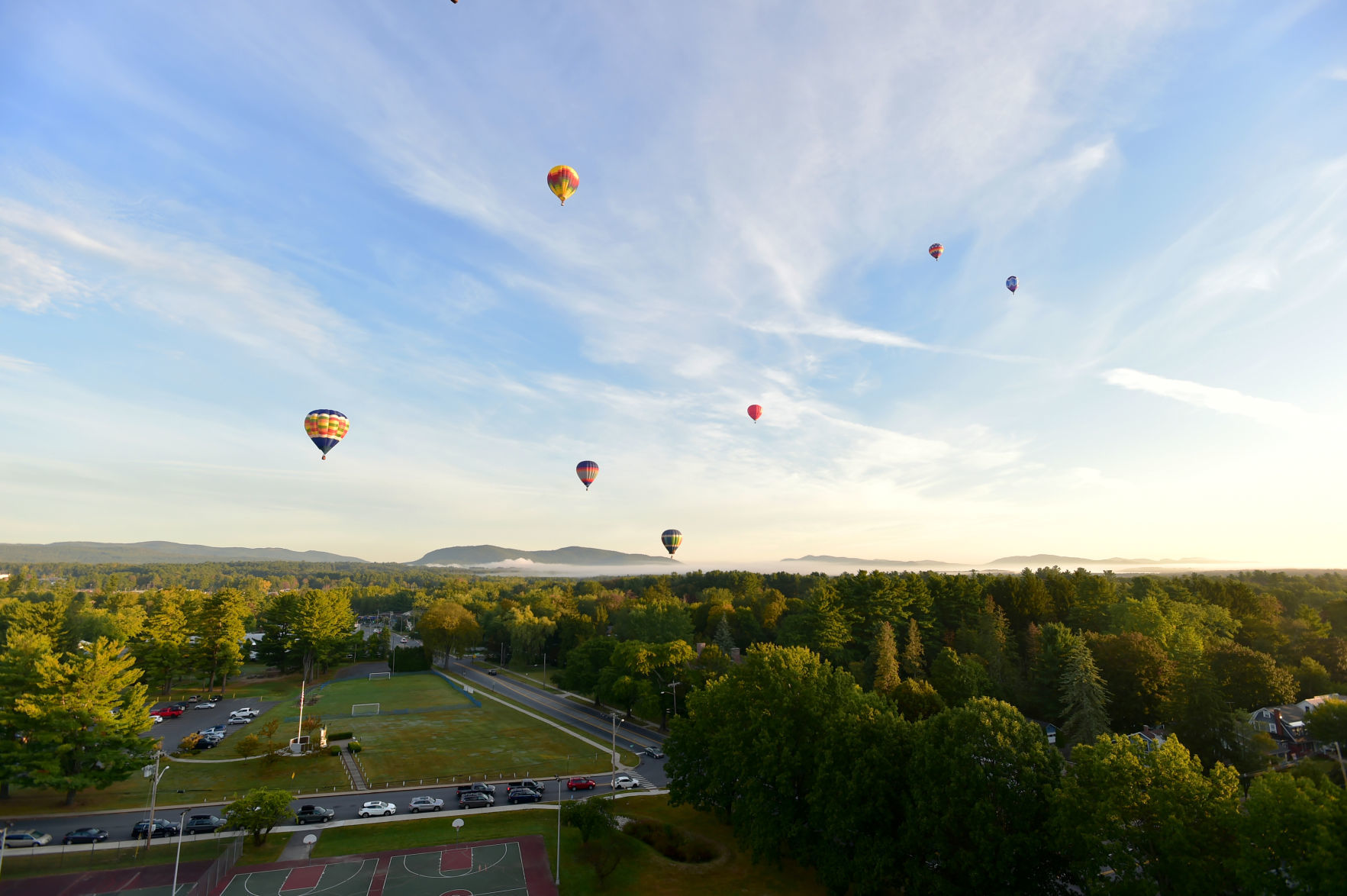 Friday morning flight 2019 Adirondack Balloon Festival